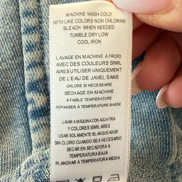 Good American Denim Corset Cropped Strapless Top NWT Women's XS Sculpted Seams - Picture 3 of 8